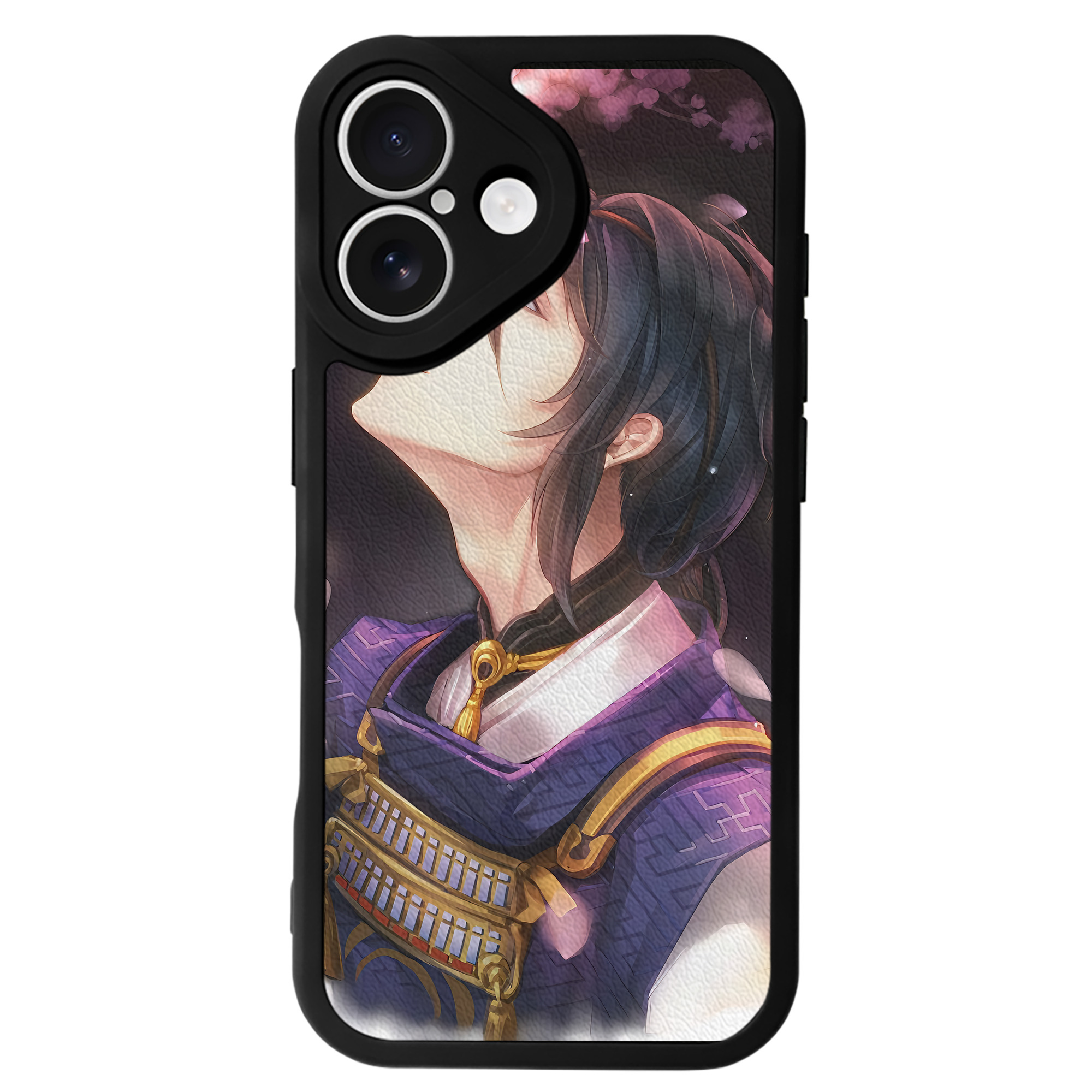 （画像用） 刀剣乱舞 Touken Ranbu 【iPhone 16シリーズ対応】シリコンスマホケース（レザー調） 材質：シリコン